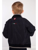 Schwarze Bomberjacke für Jungen NDZ4901 – Online-Shop – Boutique